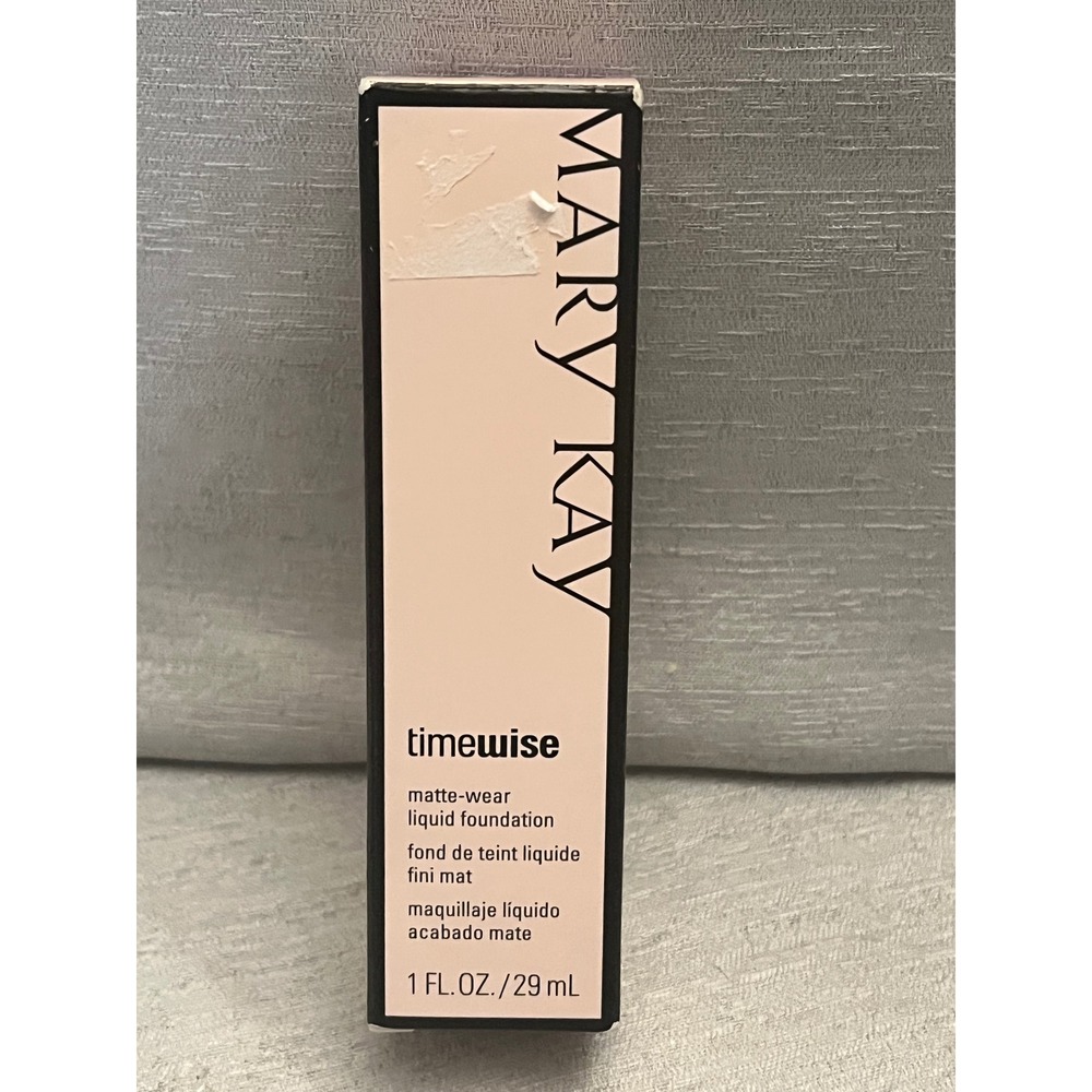 Mary Kay TimeWise Matte-Wear Liquid Foundation Ivory 3 Combination Oily Skin 1oz